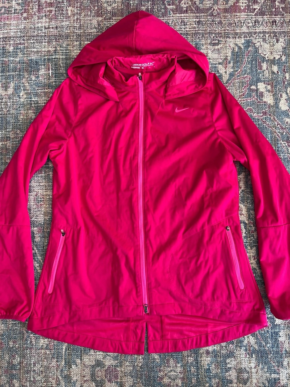 Nike Women’s Hot Pink Hooded Utility Jacket